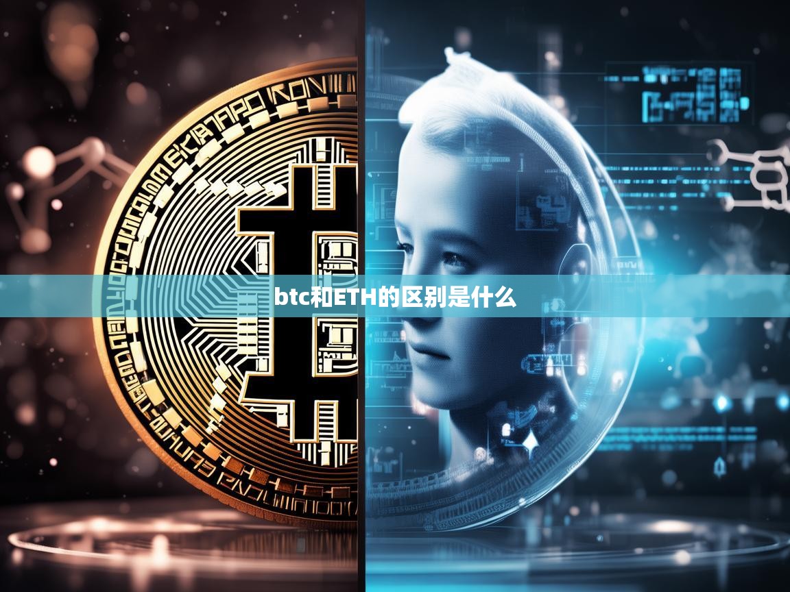 BTC和ETH的区别是什么？深入解析两大加密货币的异同