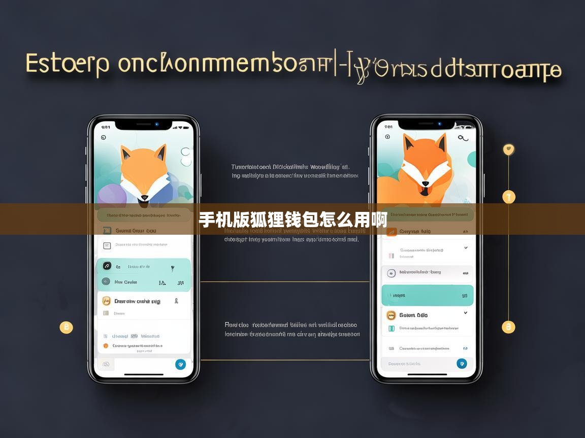 手机版狐狸钱包使用指南，从下载到交易的全过程解析