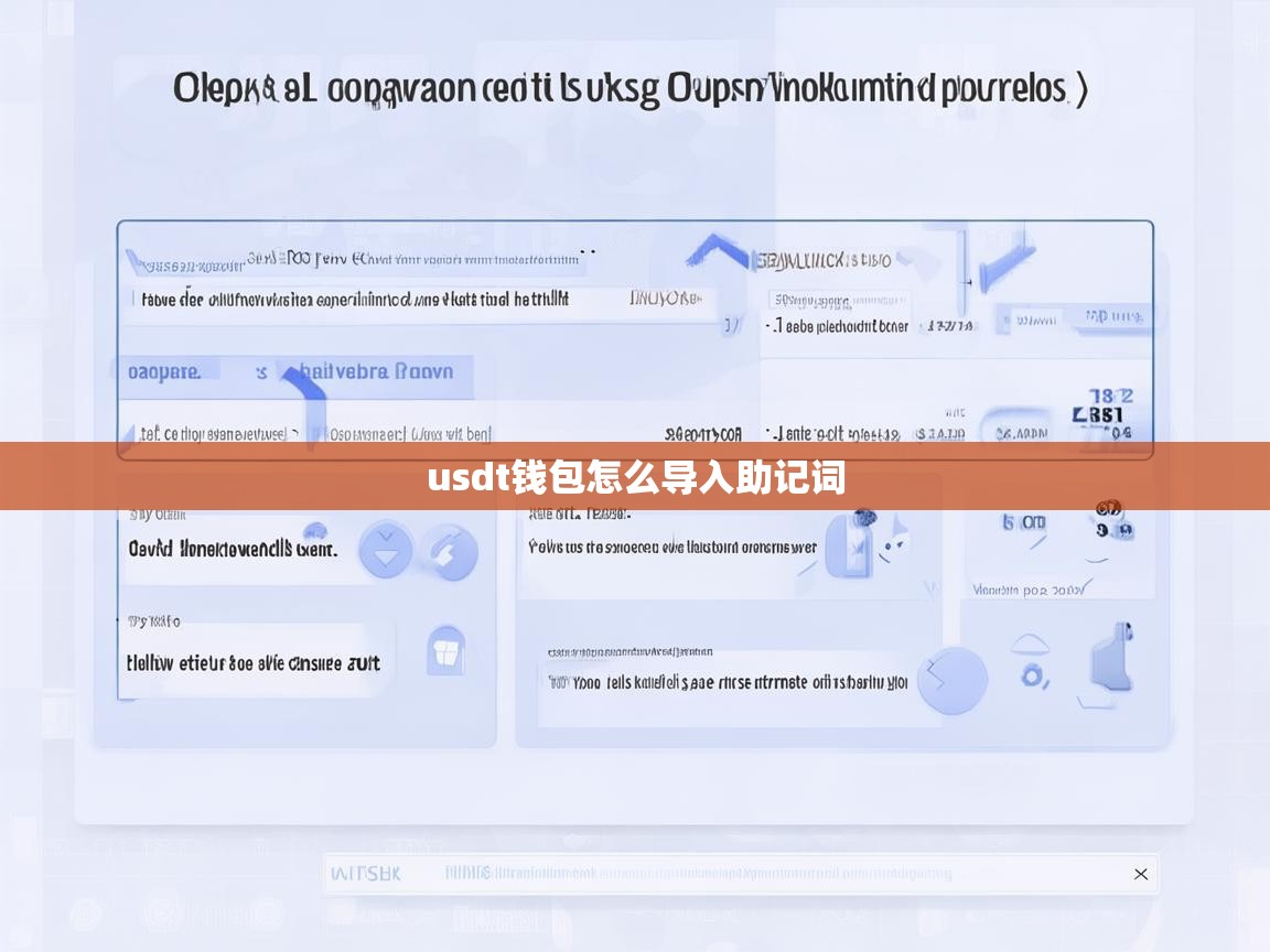 USDT钱包怎么导入助记词？详细步骤与注意事项