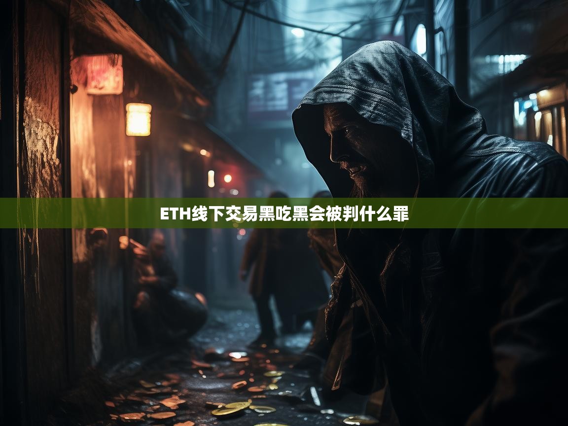 ETH线下交易黑吃黑会面临哪些法律后果？