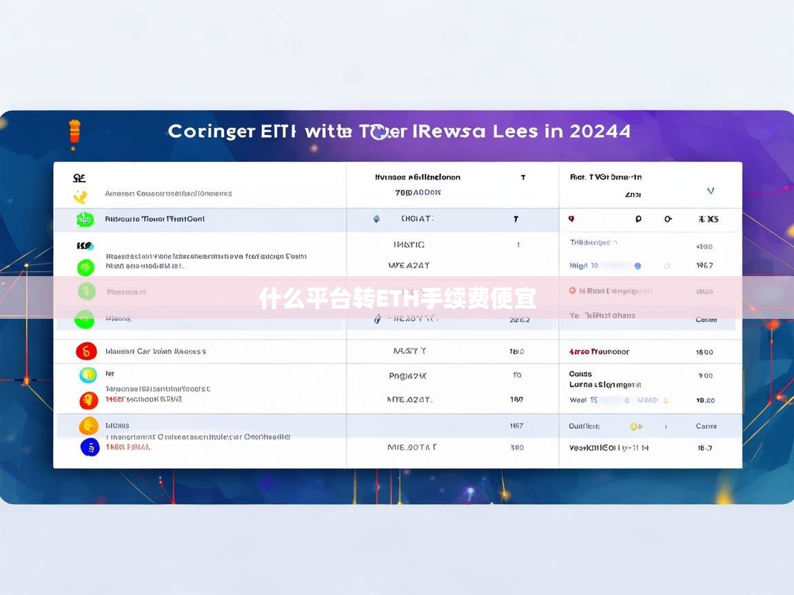 什么平台转ETH手续费便宜？2024年最全手续费对比指南