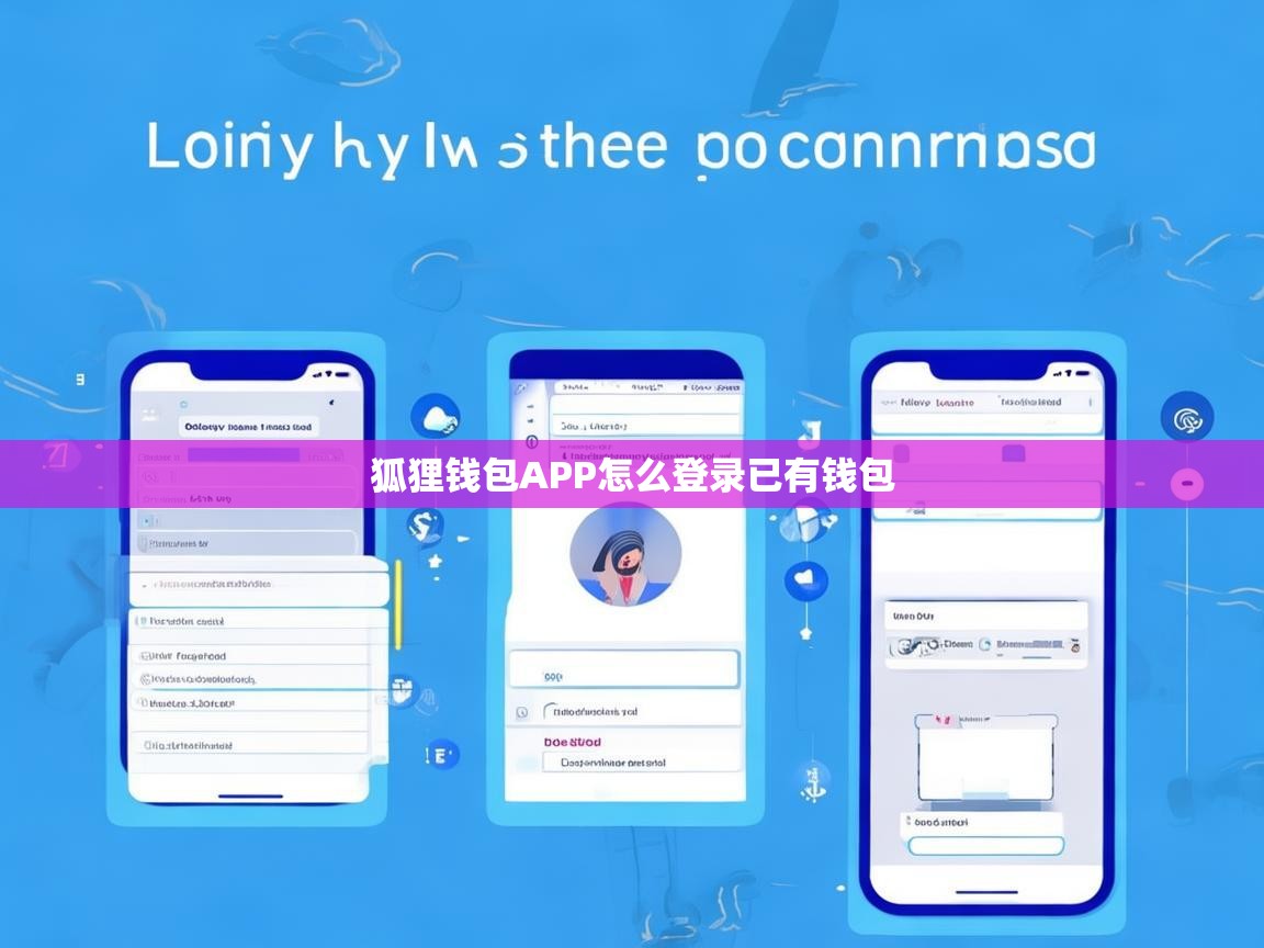 狐狸钱包APP怎么登录已有钱包？详细步骤解析