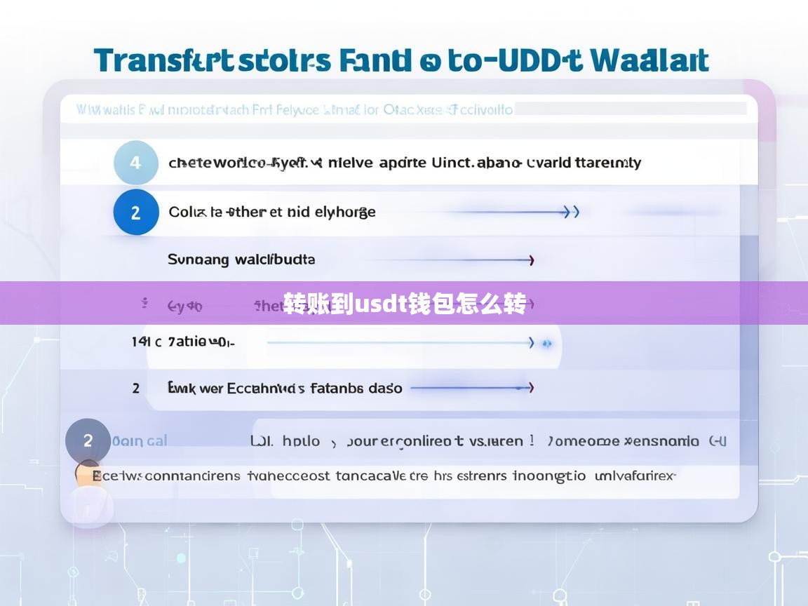 如何转账到USDT钱包？详细步骤与注意事项