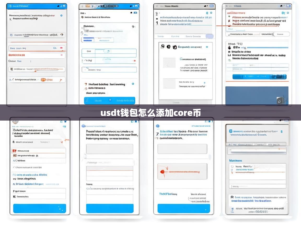 USDT钱包怎么添加CORE币？详细教程分享