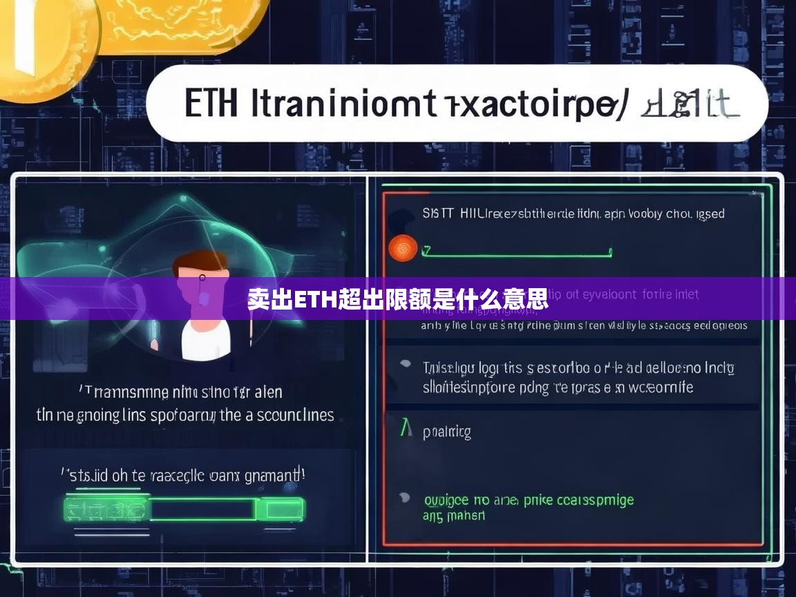 卖出ETH超出限额是什么意思？详解交易限额与解决方案