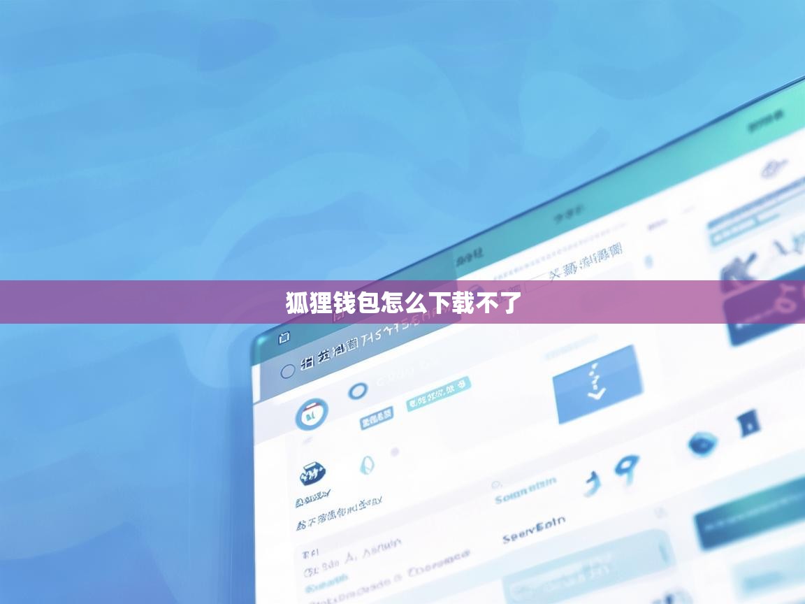 狐狸钱包怎么下载不了？原因分析与解决方案