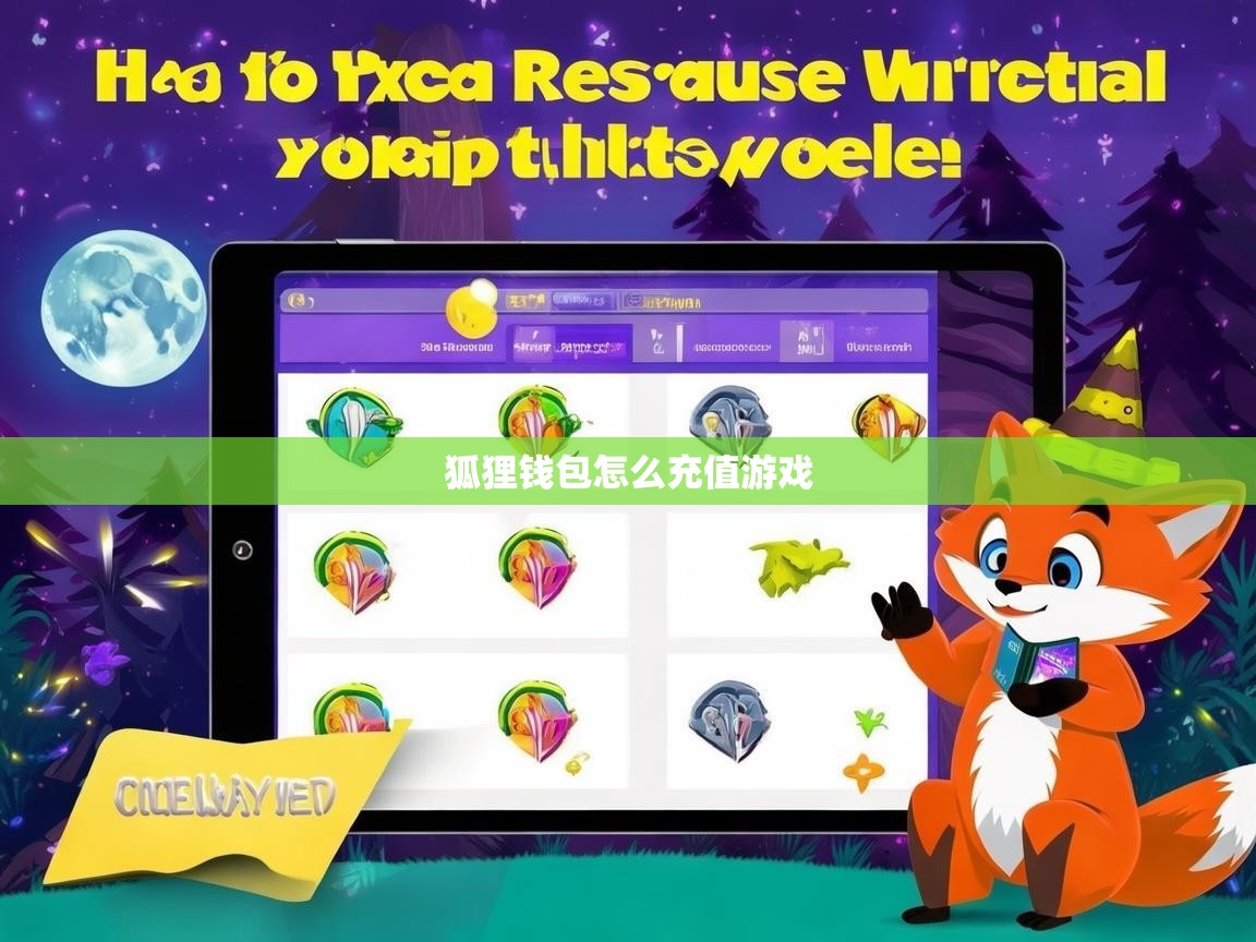 狐狸钱包充值游戏全攻略，一步步教你如何操作
