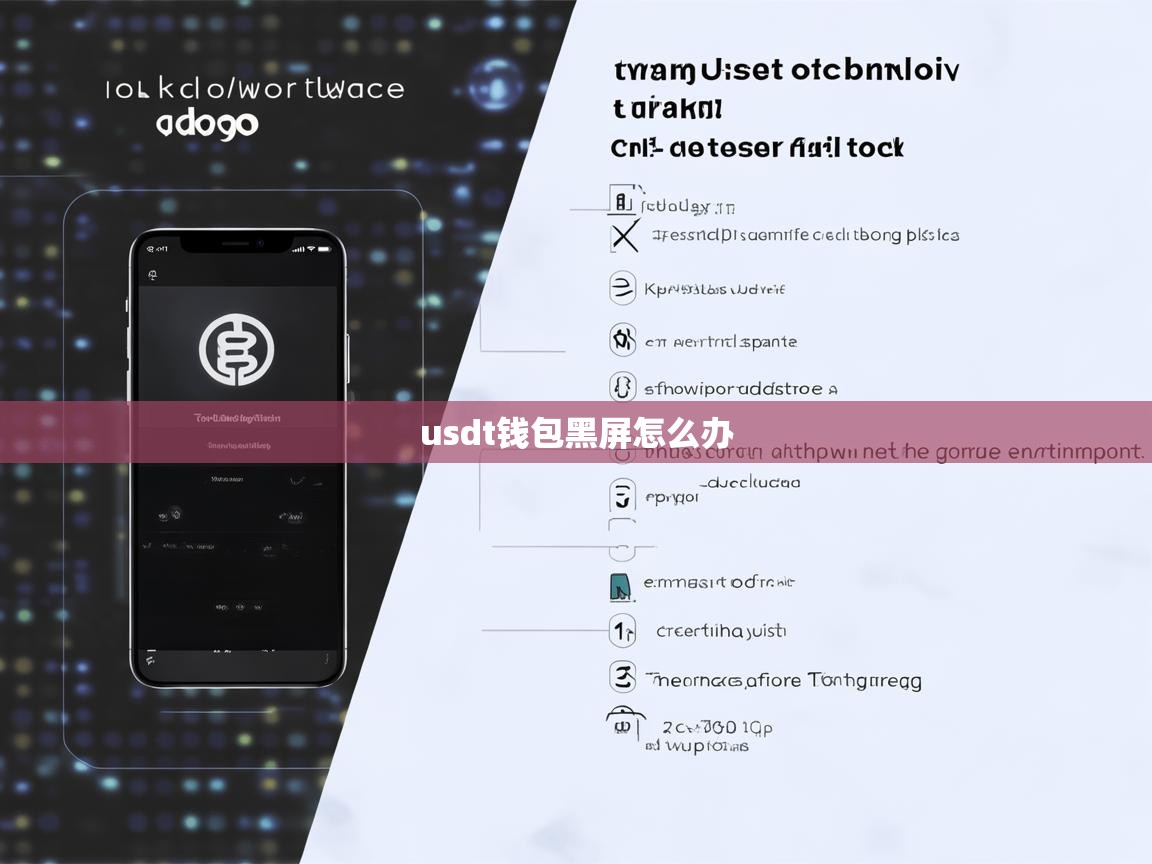 USDT钱包黑屏怎么办？解决方法一览