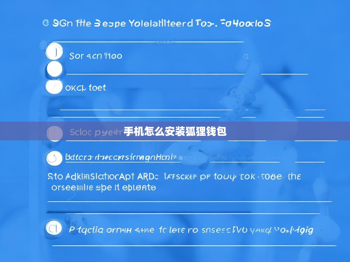 手机怎么安装狐狸钱包，一步步教你安全下载与使用