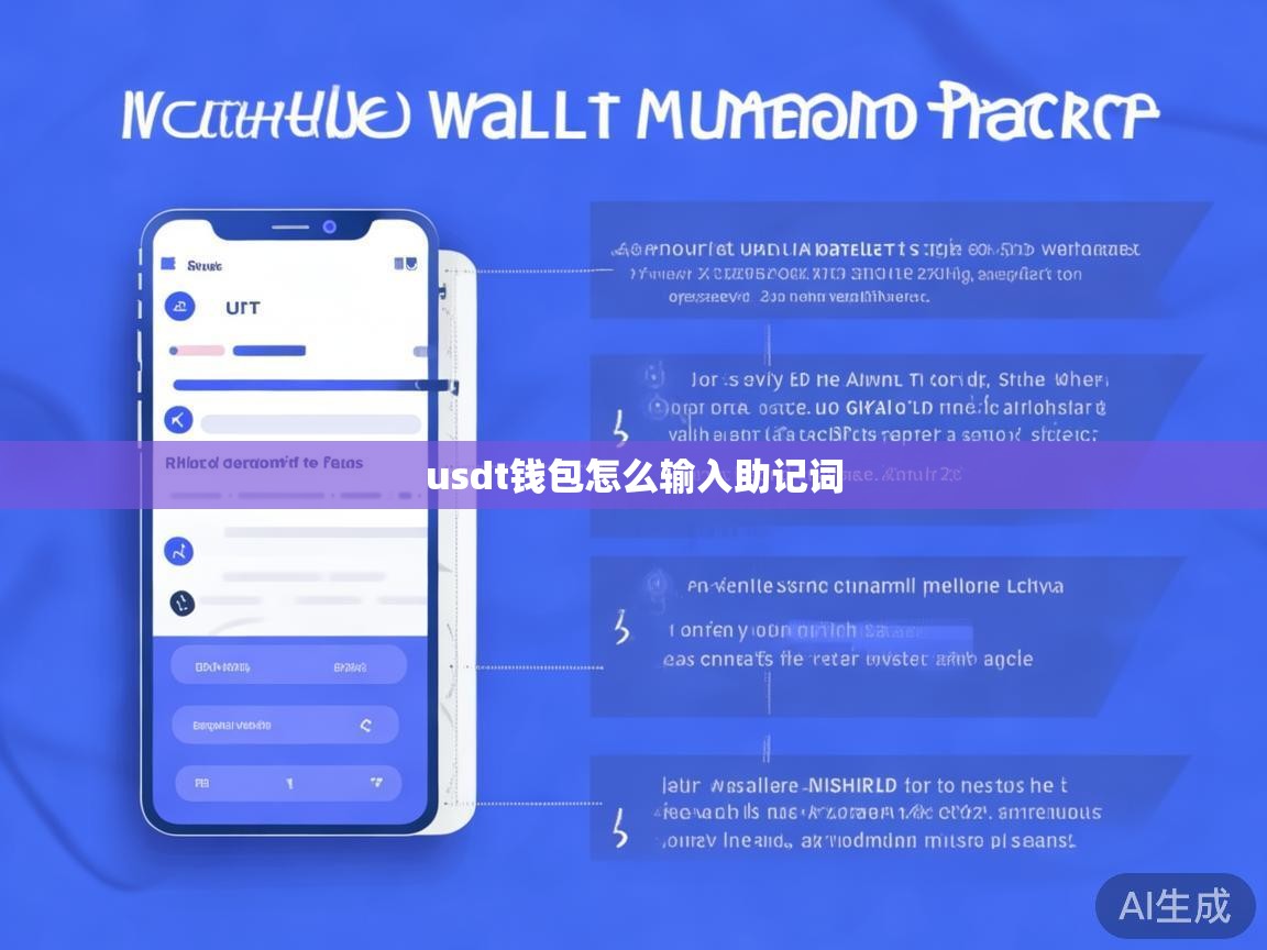 USDT钱包怎么输入助记词？一步步教你安全操作